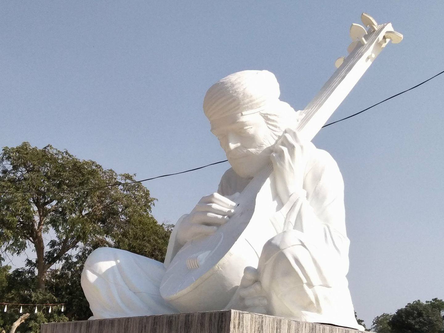Statue of Shah Abdul Latif Bhitai
