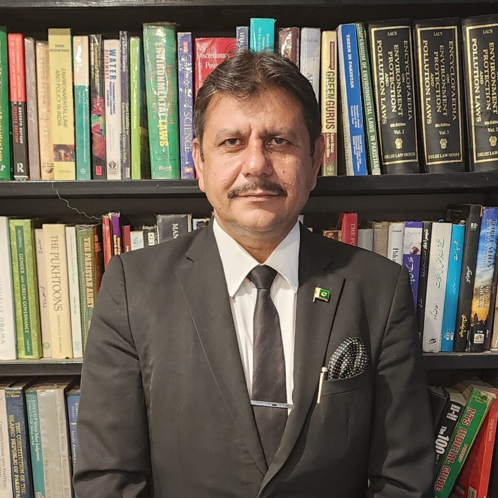 Portrait of Agha Jawed Khan